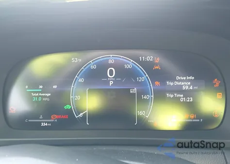 2026 Toyota Crown из США, поврежденный, VIN JTDACAAJ0T3036458